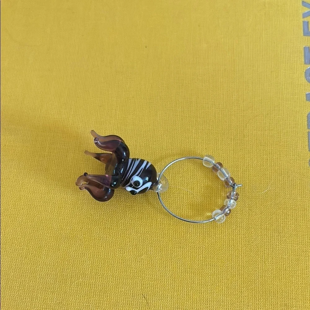 Pier 1 Multicolor Octopus Wine Charms- EUC